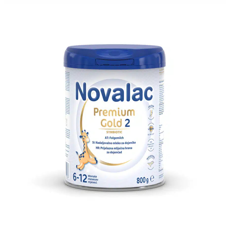 Novalac Premium Gold 2, prijelazna mliječna hrana za dojenčad, 800 g