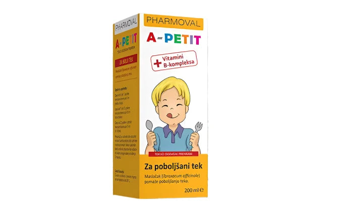 Pharmoval A-Petit tekoče prehransko dopolnilo 200 ml