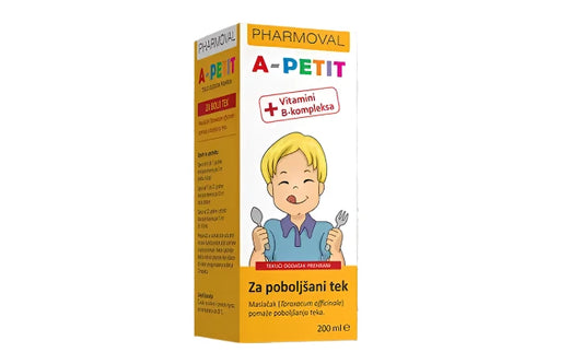 Pharmoval A-Petit tekoče prehransko dopolnilo 200 ml