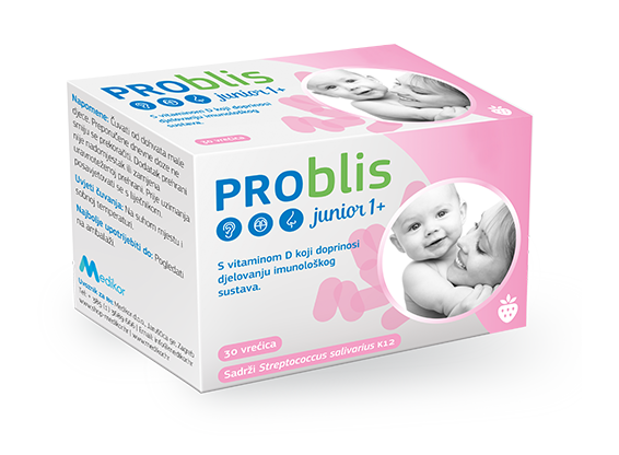 Problis Junior 1 – Zaščita za ušesa, grlo in nos za otroke