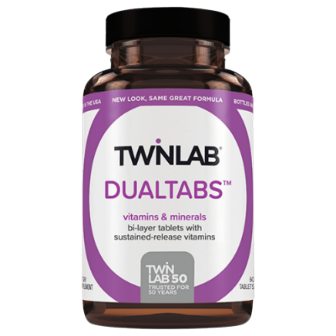 Twinlab Dualtabs – Multivitaminsko-Mineralna Formula 60 tableta