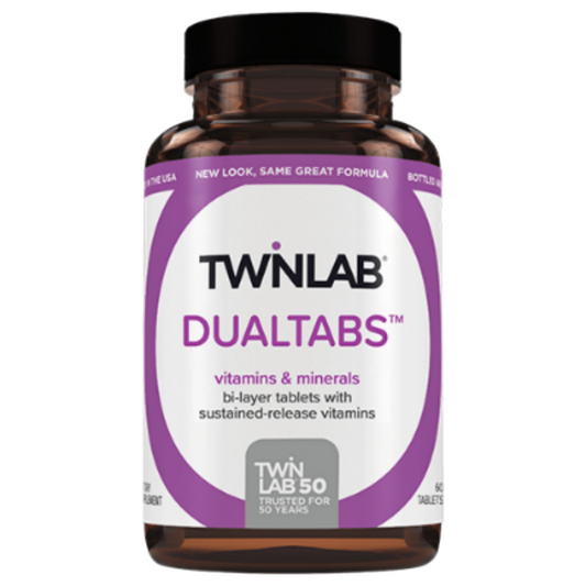 Twinlab Dualtabs – Multivitaminsko-Mineralna Formula 60 tableta