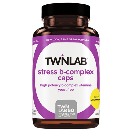 Twinlab Stress B-complex – Vitamini B Kompleksa i Vitamin C 100 kapsula