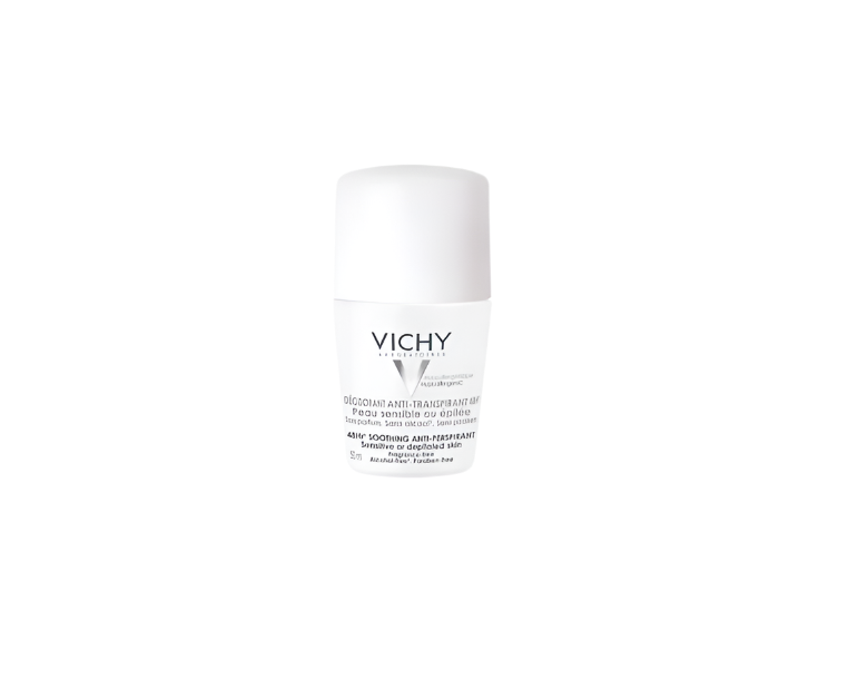 Vichy Deodorant roll-on za regulaciju znojenja do 48h za osjetljivu i depiliranu kožu 50ml