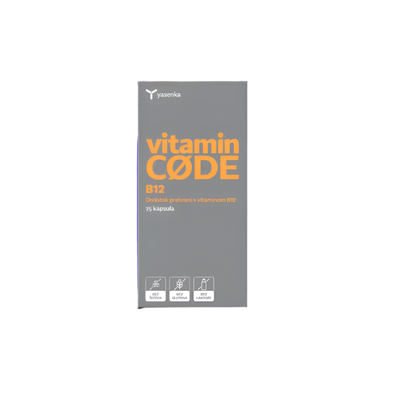 Yasenka Vitamin CODE B12 75 kapsula